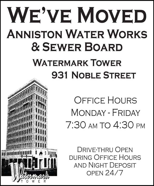 general information anniston water works sewer board anniston water works and sewer board